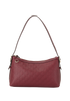 Arabella GG Emblem Shoulder Bag, &pound;950, Handbags, Red, Leather, Front view